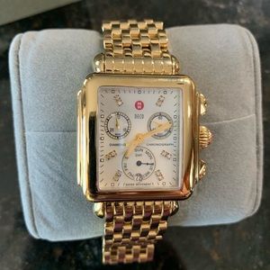 Gold Michelle watch